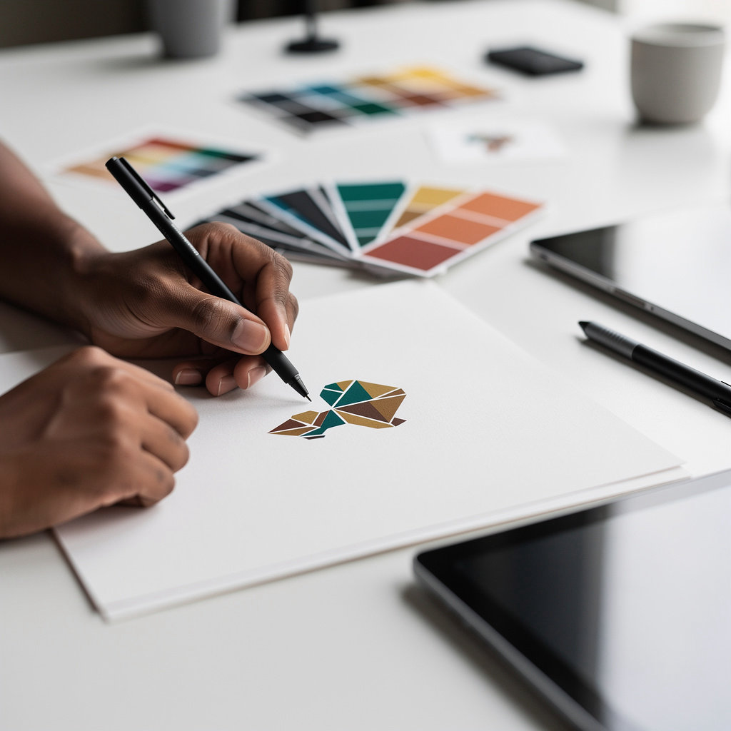 Web plus Africa professional logo design and brand identity development services showcasing creative branding solutions