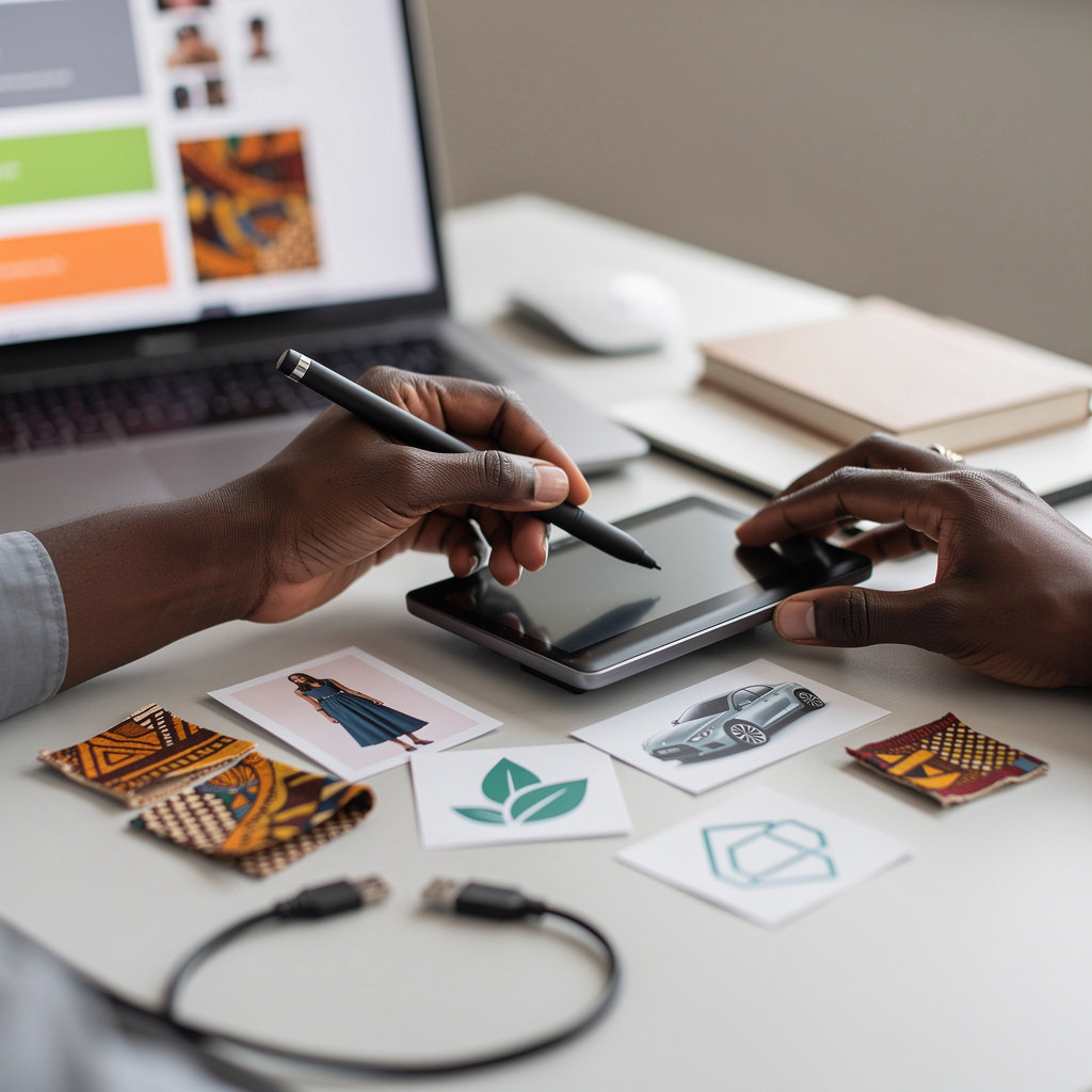 Web plus Africa professional digital services team providing web design, logo design, and AI integration expertise